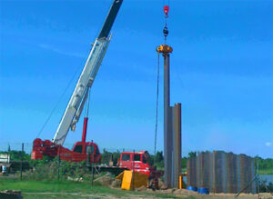 Tuenkers crane 01 Vibrationsdämpfer für Vibro Hammer für effektiven Kranschutz