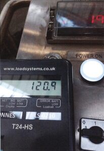VSD 1200 Load ST02 s VSD 1200, 120t Maximus dampener for effective crane protection - load test