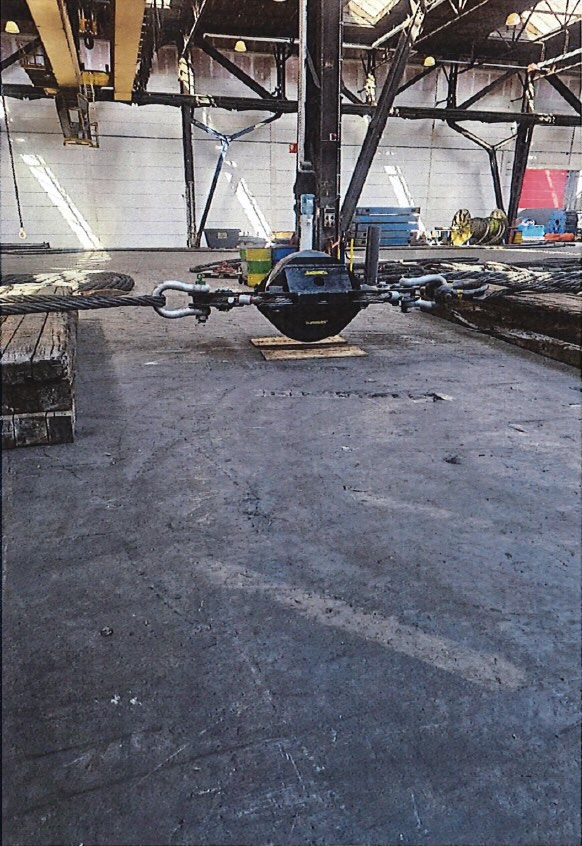 VSD 1200, 120t Maximus dampener for effective crane protection - stresstest